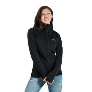 Berghaus Fourier Fleece Negro 12 Mujer