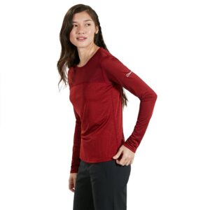 Berghaus Voyager Tech Long Sleeve Base Layer Rojo 12 Mujer