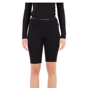 Icebreaker 200 Oasis Merino Short Leggings Negro XL Mujer
