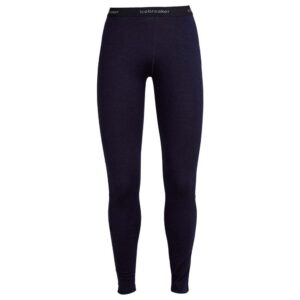 Icebreaker 260 Tech Merino Leggings Azul S Mujer