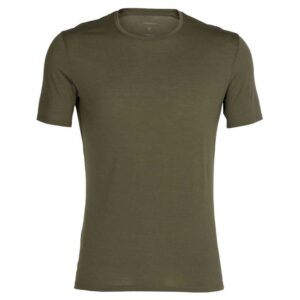 Icebreaker Anatomica Merino Short Sleeve T-shirt Verde M Hombre
