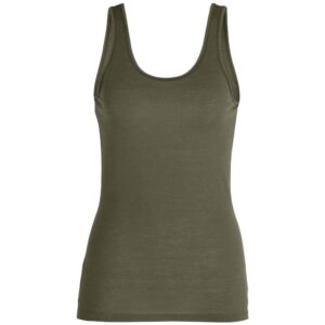Icebreaker Siren Merino Sleeveless T-shirt Verde XS Mujer