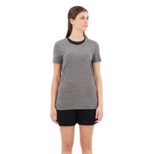 Icebreaker Tech Lite Ii Merino Short Sleeve T-shirt Gris L Mujer