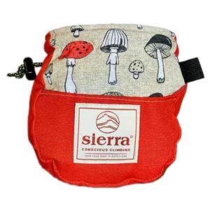 Sierra Climbing Classics Mushroom Chalk Bag Rojo