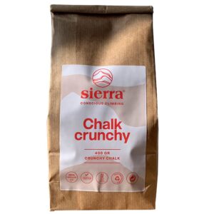Sierra Climbing Crunchy Chalk Chalk Marrón 400 g