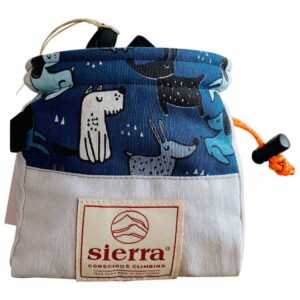 Sierra Climbing Cube Doggy Chalk Bag Azul