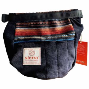 Sierra Climbing Solid Bucket Chalk Bag Negro