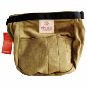 Sierra Climbing Solid Bucket Chalk Bag Verde