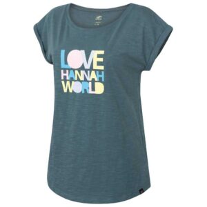 Hannah Arissa Short Sleeve T-shirt Verde 38 Mujer