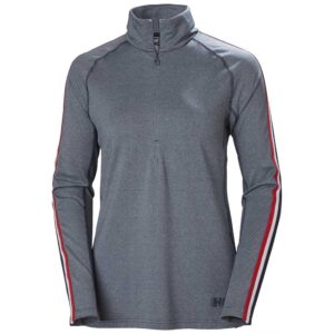 Helly Hansen Edge Half Zip Fleece Gris S Mujer