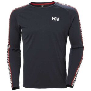 Helly Hansen Lifa Active Stripe Crew Long Sleeve Base Layer Negro S Hombre