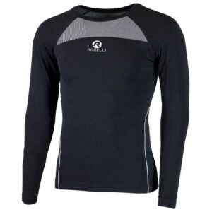 Rogelli Core Long Sleeve Base Layer 2 Units Negro S-M Hombre