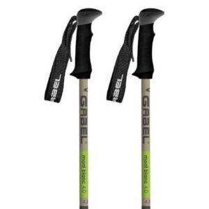Gabel Montblanc 4.0 Alu Telescopic Poles Verde,Gris 66-142 cm