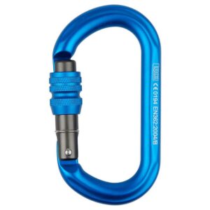 Lacd Oval Screw Snap Hook Azul