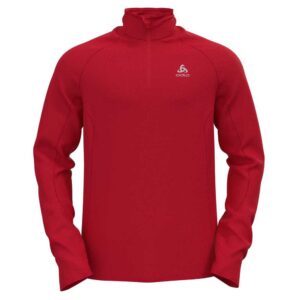 Odlo Berra Light 1/2 Zip Fleece Rojo S Hombre