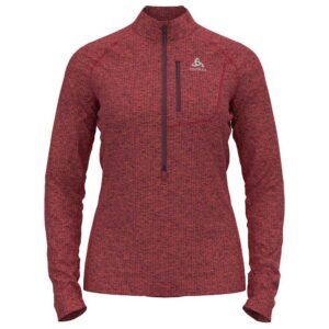 Odlo Fli 1/2 Zip Fleece Rojo XL Mujer