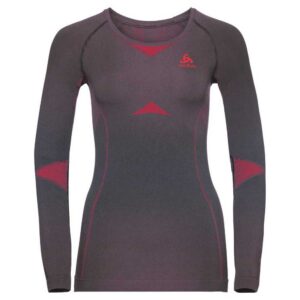 Odlo Fundamentals Perfor Long Sleeve T-shirt Gris XS Mujer