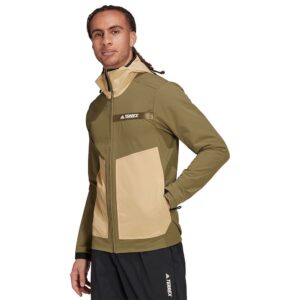 Adidas Motion Sofshell Waterproof Jacket Verde L Hombre