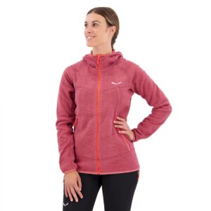 Salewa Nuvolo Polarlite Hooded Fleece Rosa M Mujer