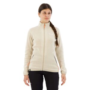 Salewa Rocca 2 Polarlite Fleece Blanco L Mujer