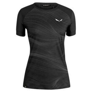 Salewa Seceda Dryton Short Sleeve T-shirt Negro M Mujer