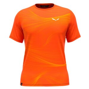 Salewa Seceda Dryton Short Sleeve T-shirt Naranja M Hombre