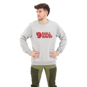 Fjällräven Logo Sweater Gris 2XL Hombre