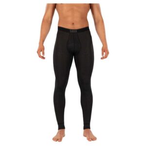 Saxx Underwear Quest Fly Leggings Negro XL Hombre