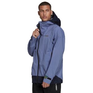 Adidas Terrex Myshelter Goretex Act Waterproof Jacket Azul XL Hombre