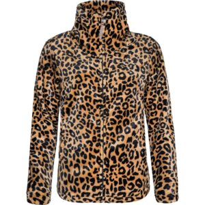 Protest Paco 21 Full Zip Fleece Marrón S Mujer