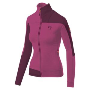 Karpos Puez Full Zip Fleece Lila L Mujer
