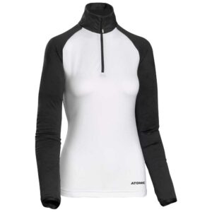 Atomic Snowcloud Half Zip Fleece Blanco XL Mujer