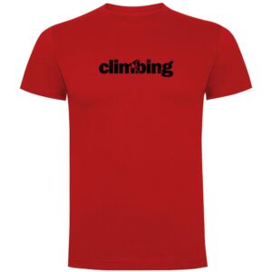 Kruskis Word Climbing Short Sleeve T-shirt Rojo XL Hombre
