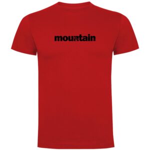 Kruskis Word Mountain Short Sleeve T-shirt Rojo 3XL Hombre