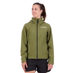 Adidas Mt Reverse Retro Waterproof Jacket Verde L Mujer