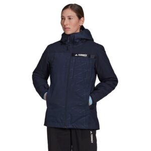 Adidas Motion Waterproof Jacket Azul M Mujer