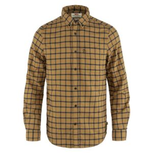 Fjällräven Övik Flannel Long Sleeve Shirt Marrón 2XL Hombre