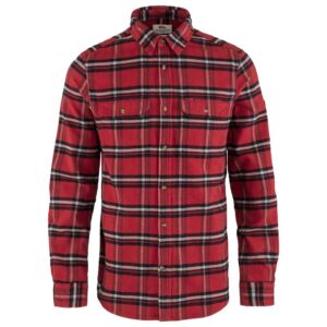 Fjällräven Övik Heavy Flannel Long Sleeve Shirt Rojo M Hombre
