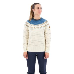 Fjällräven Övik Knit Sweater Verde S Mujer