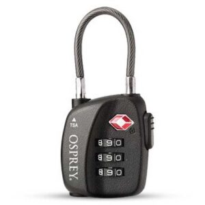 Osprey Tsa 3 Cable Tie Lock Negro