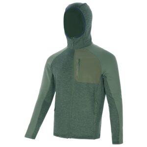Trangoworld Brighton Hoodie Fleece Verde 2XL Hombre