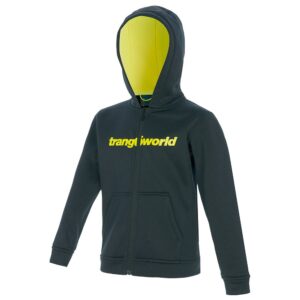 Trangoworld Oby Full Zip Sweatshirt Negro 4 Years Niño