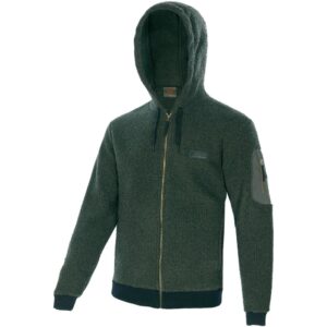 Trangoworld Tindaya Hoodie Fleece Verde L Hombre
