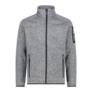 Cmp Jacket 3h60747n Fleece Gris XL Hombre