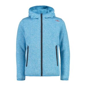 Cmp Jacket 3h19825 Hooded Fleece Azul 5 Years