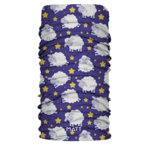 Matt Coolmax Eco Neckwarmer Azul Niño