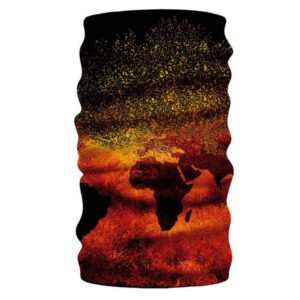 Matt Coolmax Eco Neck Warmer Naranja,Negro Hombre