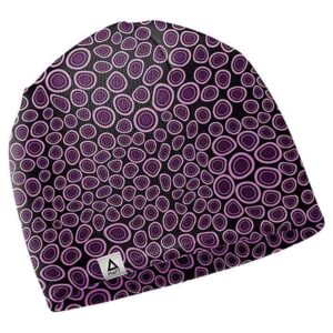 Matt Premium Beanie Lila Hombre