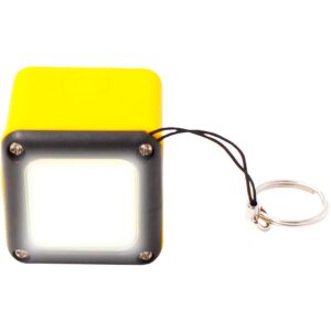 Edm Cob Usb 300 Lumens Rechargeable Flashlight Amarillo