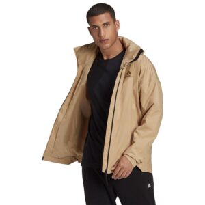 Adidas Traveer Rr Waterproof Jacket Beige L Hombre